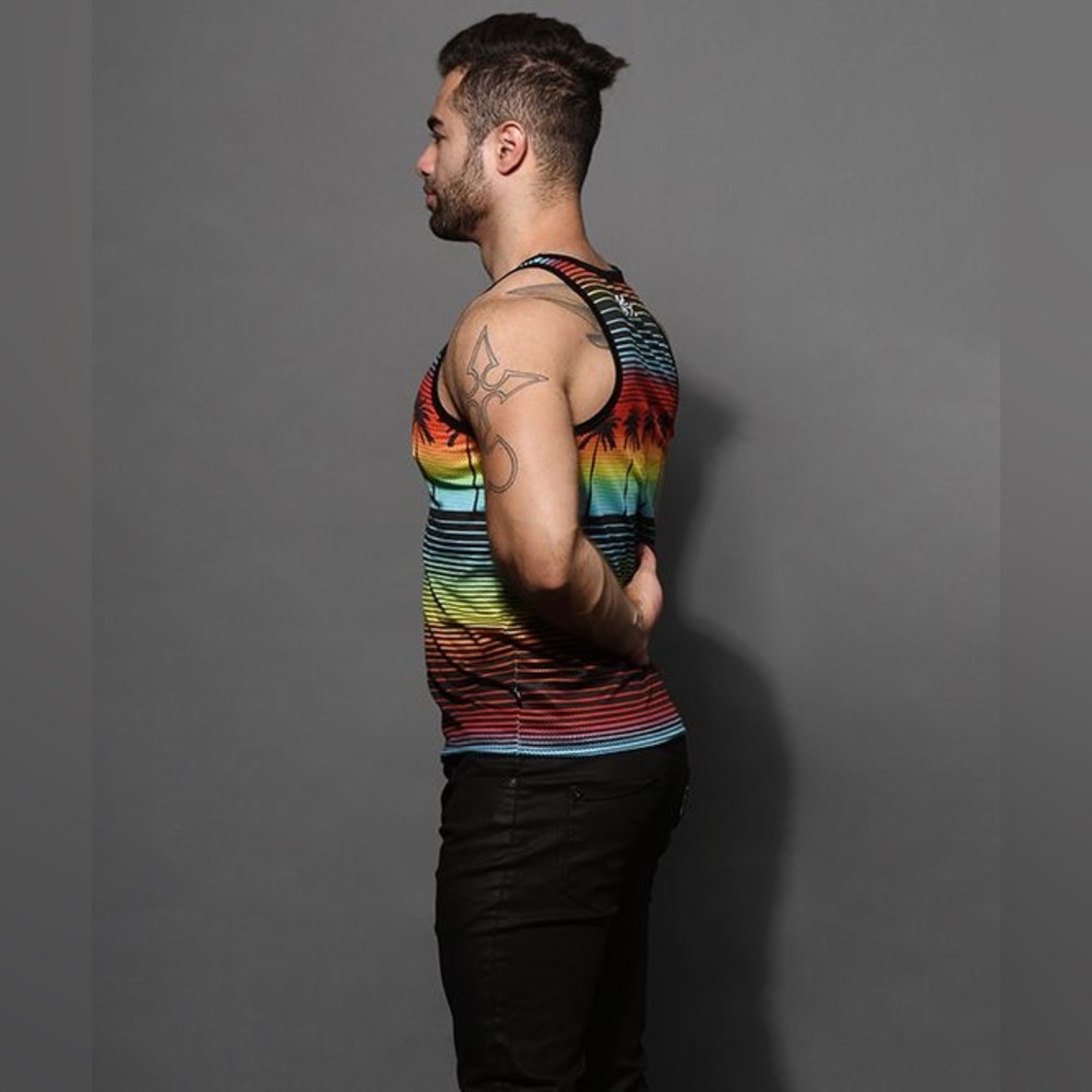 Sunset Mesh Tank - Picture 5 of 7